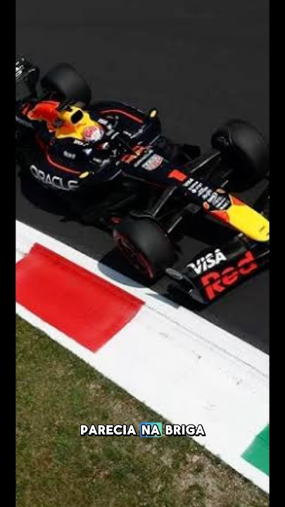 Pole position de Max Verstappen em Monza, surpreendendo as Mclarens de Norris e Piastri. #shorts #f1