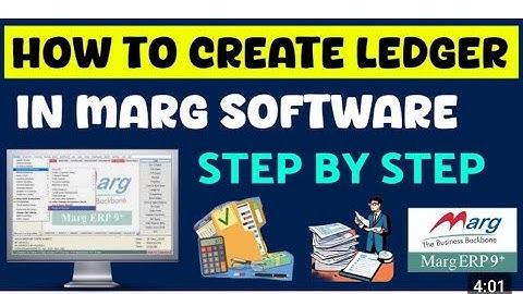 How To Create Ledger in Marg Software | CREATE NEW LEDGER & MODIFY ( Hindi )