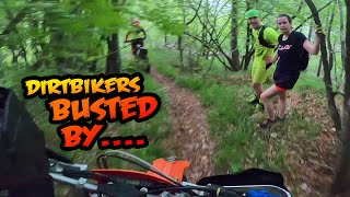 Motocross In The Woods - Storm Chasing Dirt Bikers | KTM EXC