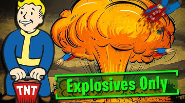 Is It Possible To Beat Fallout 3 Using Only Explosives?