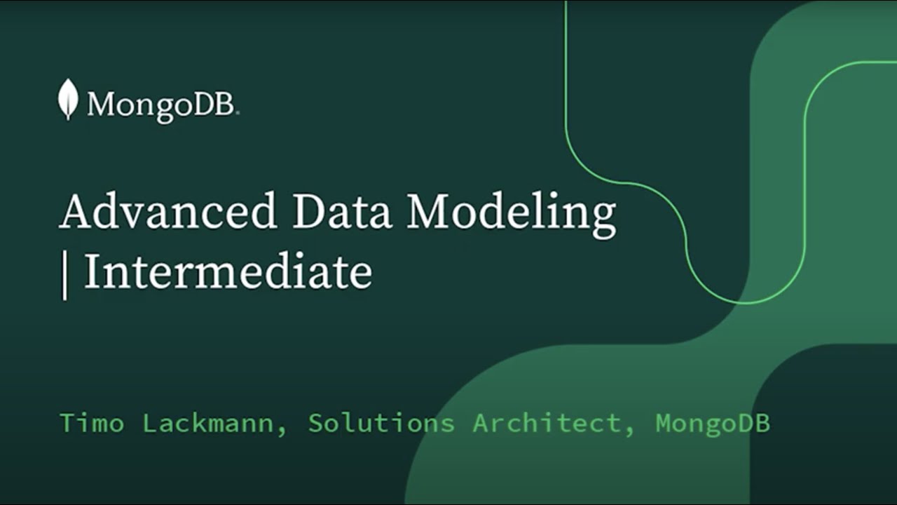 Advanced Data Modeling - YouTube
