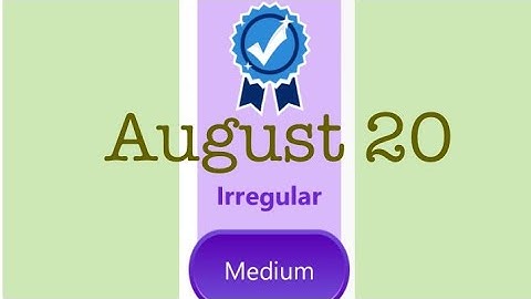 Irregular _ August 20 _ Microsoft Sudoku