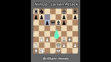 Nimzo-Larsen Attack #chess #love #chessopening #siciliandefense #chesslovers
