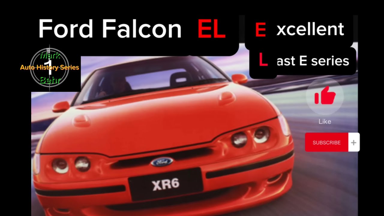 Ford Falcon EL - Excellent Last E Series