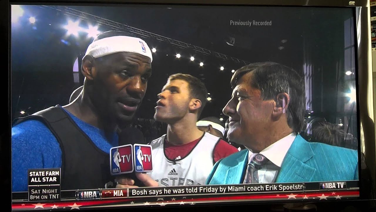 Blake Griffin Trolls Lebron James during All Star Weekend - YouTube