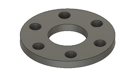 Fusion 360 Tutorial: Bolt Circle Exercise
