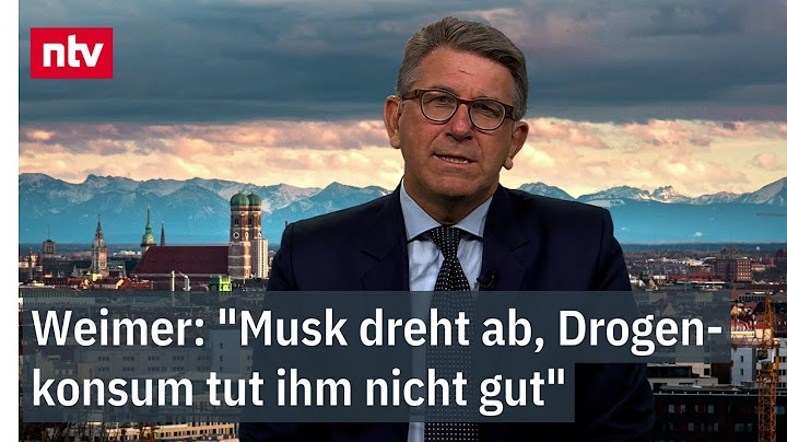Weimer: "Musk dreht ab, Drogenkonsum tut ihm nicht gut" - Weidel "naiv und unsicher" | ntv