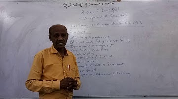 B.Com Sem I - Business Organisation - Lecture 17