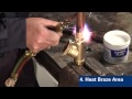 Brazing Copper to Brass with Sil-Fos®
