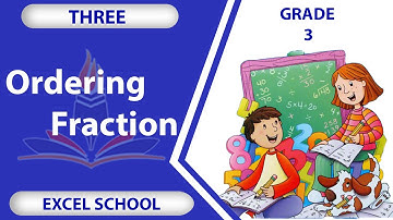Class 3| Mathematics| Unit 6| Ordering Fraction| By Excel School