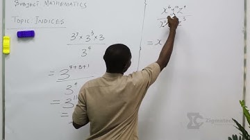 MATHEMATICS | INDICES | EXAMGUIDE | ZIGMATECH CONSULT LIMITED