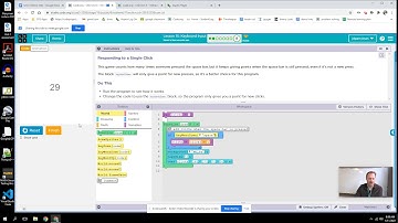 Unit 3 Lesson 15 page 8c "Responding to a single click"