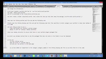 Liferay hello world portlet [liferay 6.2.ga4, maven, eclipse IDE] - 4