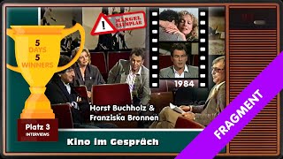 Horst Buchholz & Franziska Bronnen Kino-Talk Zu Wenn Ich Mich Fürchte 1984