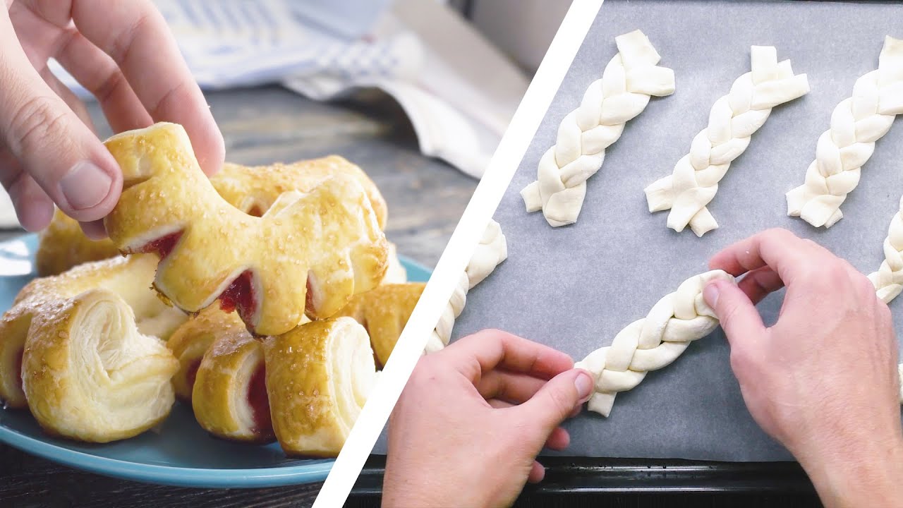 Puff Pastry Strawberry Bear Claws Recipe Puff Pastry Twists Easy puff-pastry-strawberry-bear-claws-recipe-puff-pastry-twists-easy