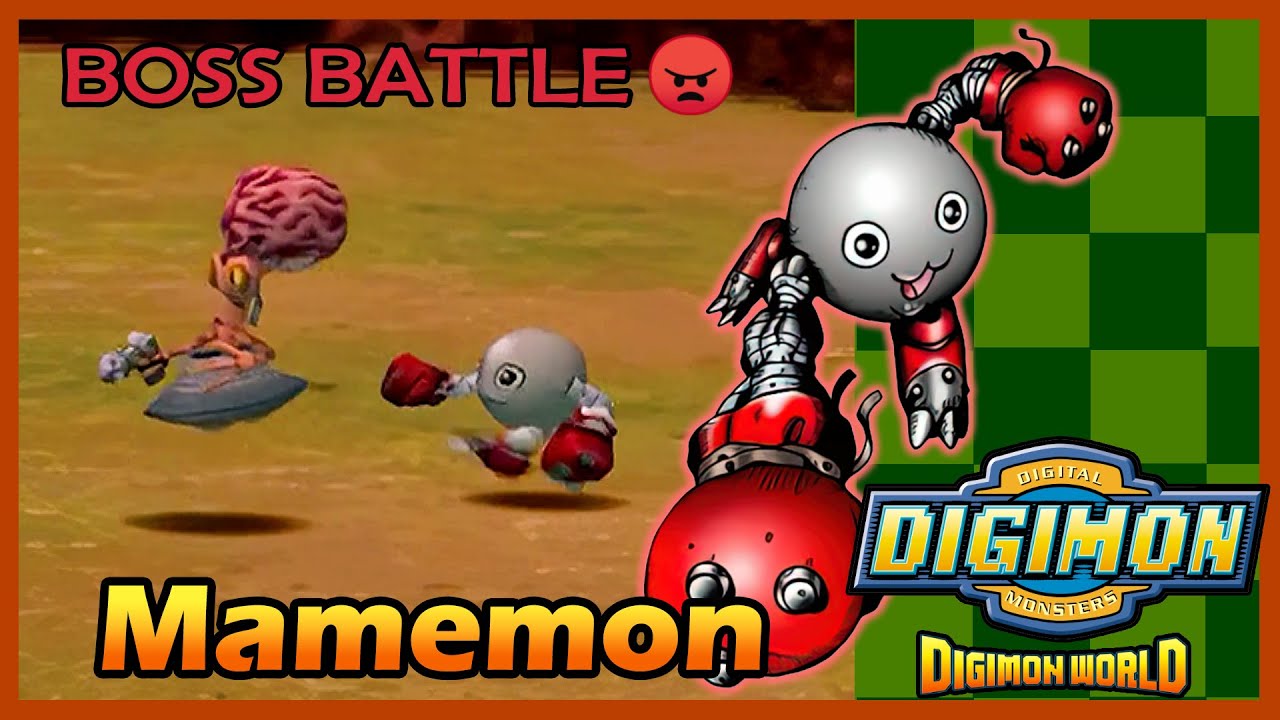 Digimon World HD Remaster Mamemon Boss Battle