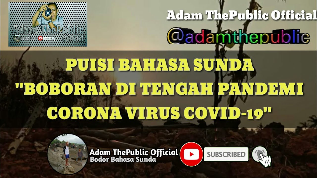  Puisi  Bahasa  Sunda  Boboran Ditengah Pandemi Corona  Virus  