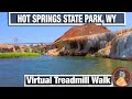 City Walks -  Thermopolis  Wyoming Hot Springs State Park Walking Tour - Virtual Walk in 4K