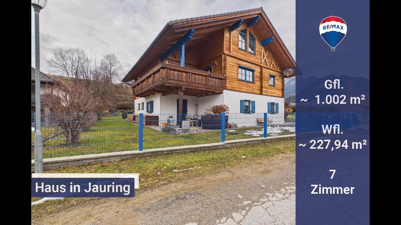 Haus in 8623 Jauring: Hochwertiges Tiroler Holzhaus mit Erdwärme (2275/7737) - RE/MAX Style