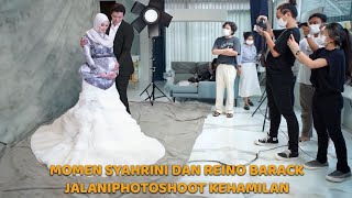 Ditemani Sang Ibu, Momen Syahrini Jalani Photoshoot Kehamilan Pertamanya