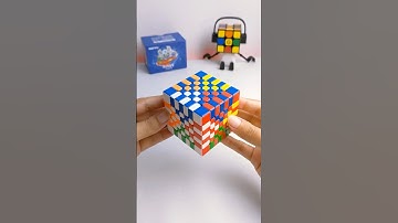 Let’s Undo the Superflip Pattern on a 7x7 a Rubik’s Cube ✨ #aofuv5