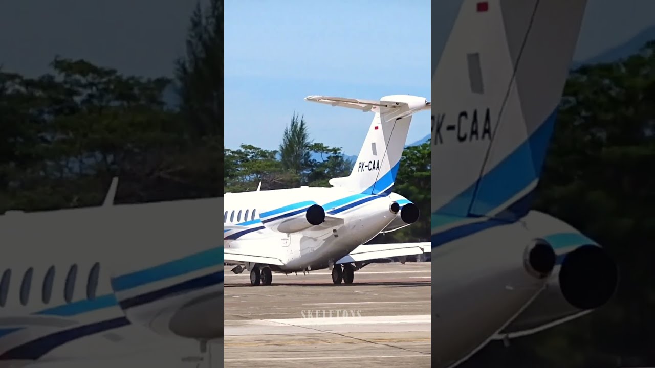 Best Moment Private Jet Cessna 700 Citation Take Off