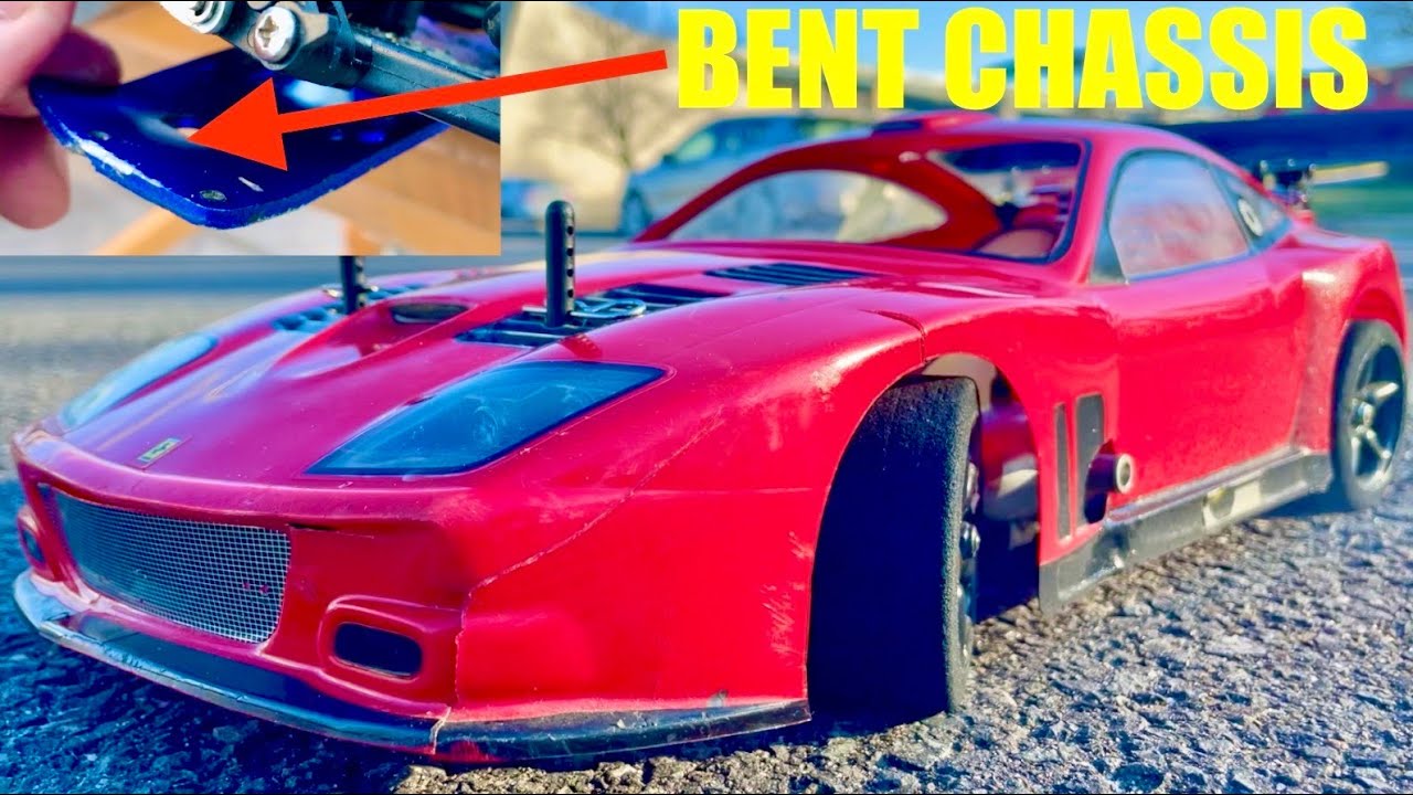 BENT Chassis Let's fix it Kyosho FW05T Repair & Give Away Donation
