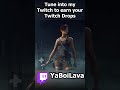 TUNE INTO MY TWITCH TO GET YOUR TWITCH DROPS IN DEAD BY DAYLIGHT #gaming #deadbydaylight #dbdshorts