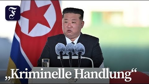 Nordkoreanisches Kriegsschiff bei Stapellauf umgekippt