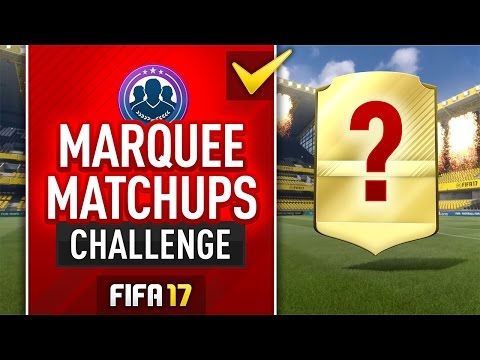 120,000 COINS OF PACKS! - MARQUEE MATCH UPS SBC #FIFA17 Ultimate Team