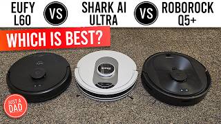 Eufy L60 Vs. Shark AI Ultra Vs. Roborock Q5+ Robot (Self Empty Vacuums) COMPARISON *Which is Best*