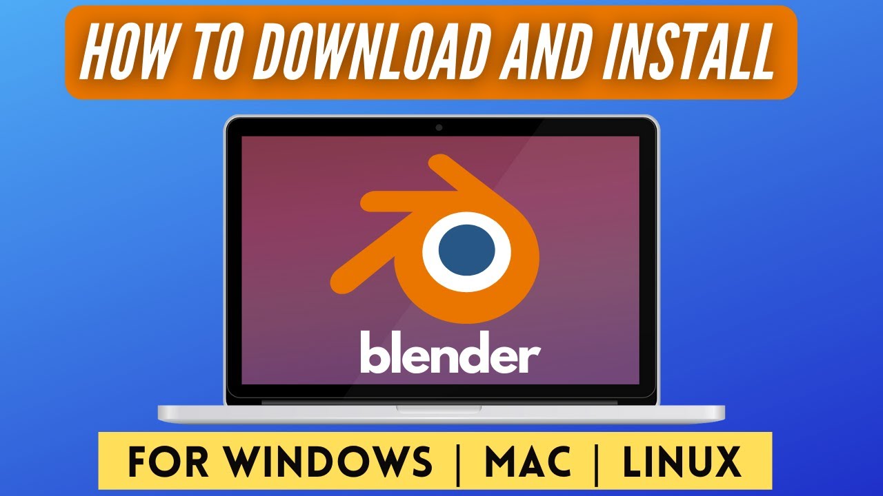 How to Install Windows 10 | How to Download Blender - YouTube