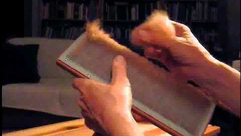 Paco-Vicuña - Making cloud from combing waste (Processing P-V, part 2)