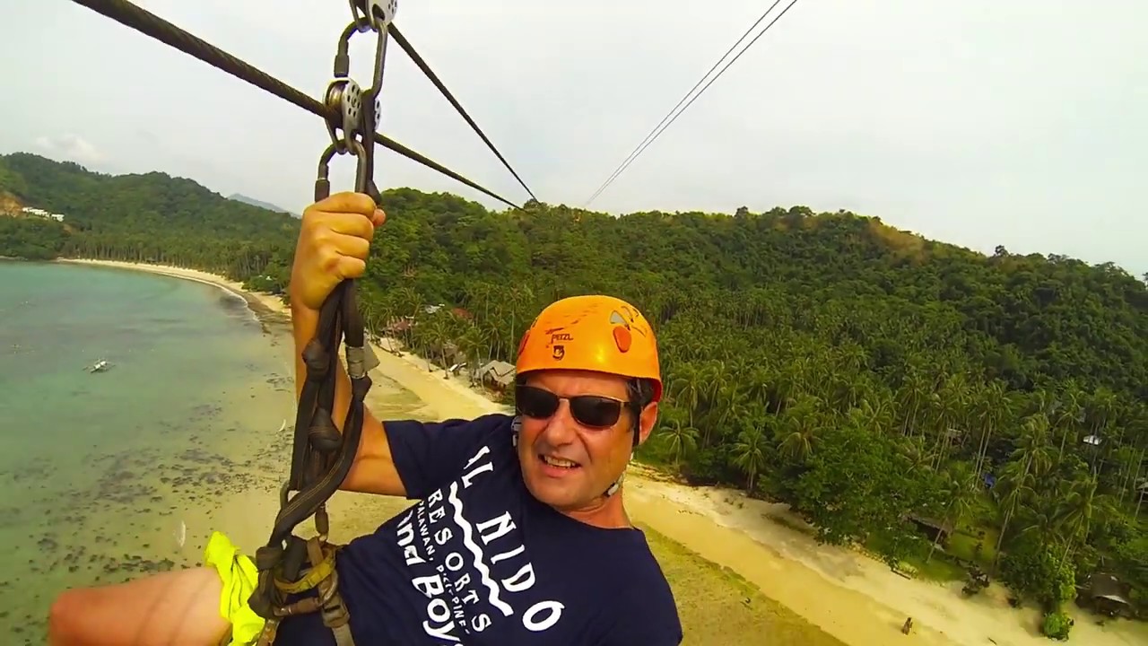 EL NIDO ZIPLINE - YouTube