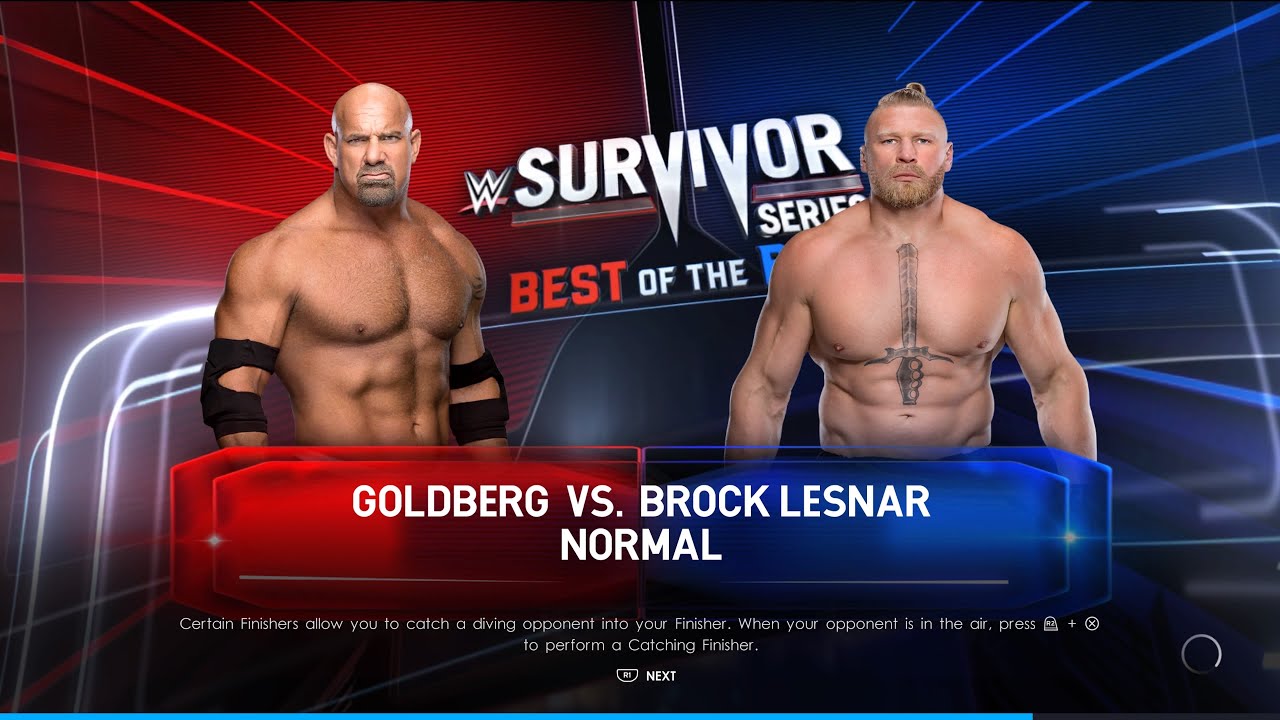 Goldberg Vs Brock Lesnar Survivor Series 2016 WWE FULL MATCH: Goldberg vs. Brock Lesnar: Survivor Series 2016 - YouTube