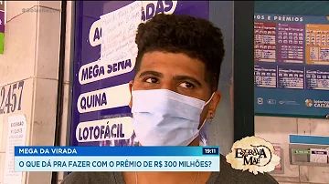 O que dá para fazer com o prêmio da Mega da Virada?