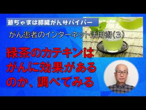 がん患者のインターネット活用術（３）：緑茶のカテキンはがんに効果があるのか、調べてみる。