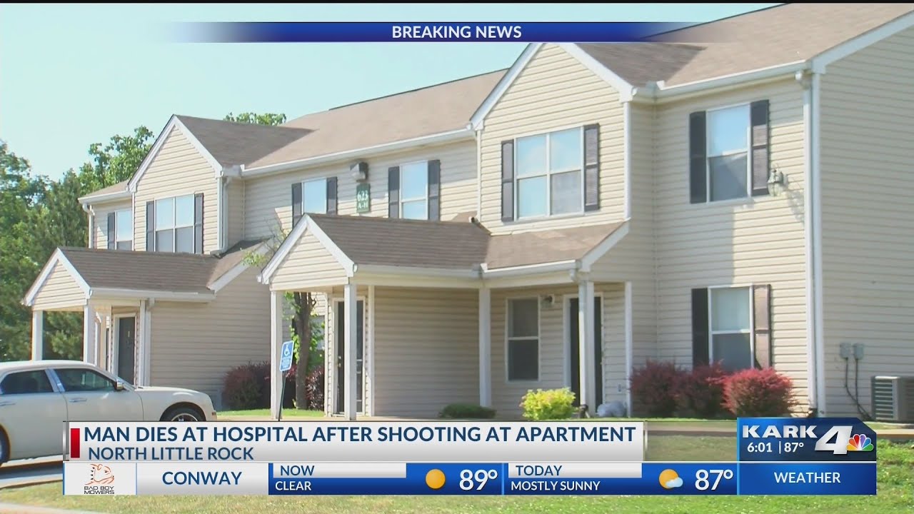 Homicide investigation underway at NLR apartment complex - YouTube