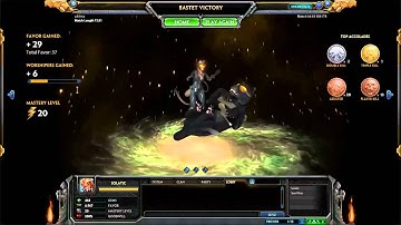 Smite - Bastet Night Prowler - Win Screen