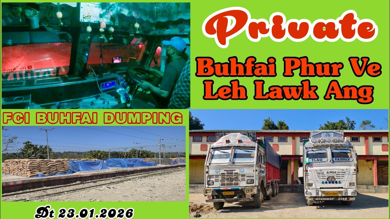 Private buhfai phur ve leh ila.. || Thiandûn in kan la inzui ngar ngar ...