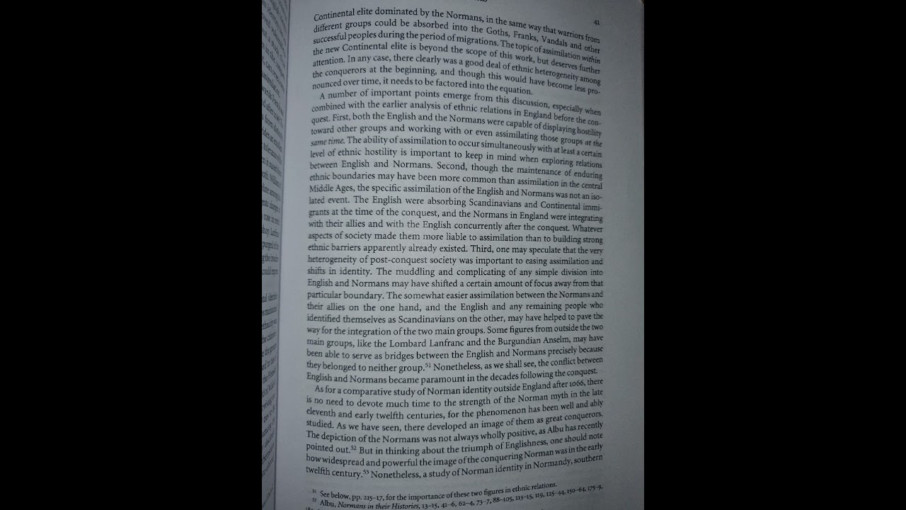 The Normans are not French - Hugh M Thomas