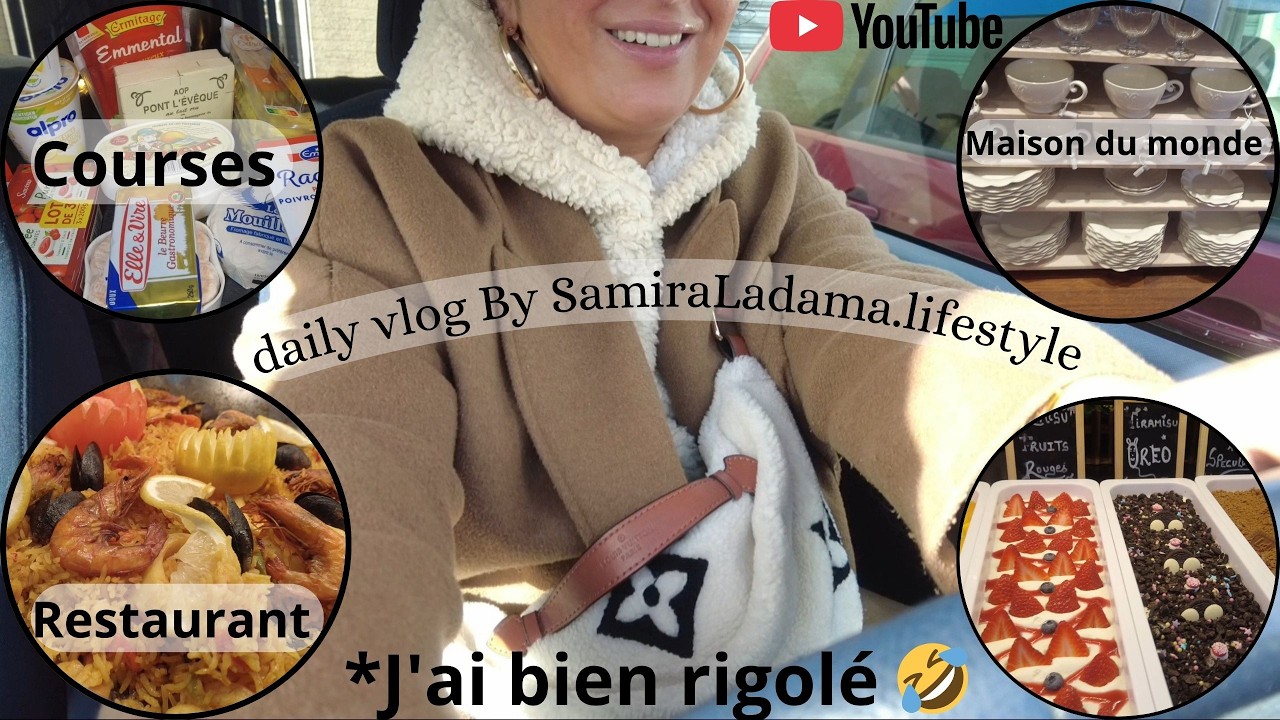 ✨️Vlog de Février +restaurant 🍽+Shopping🛍 et big retour de courses 🛍