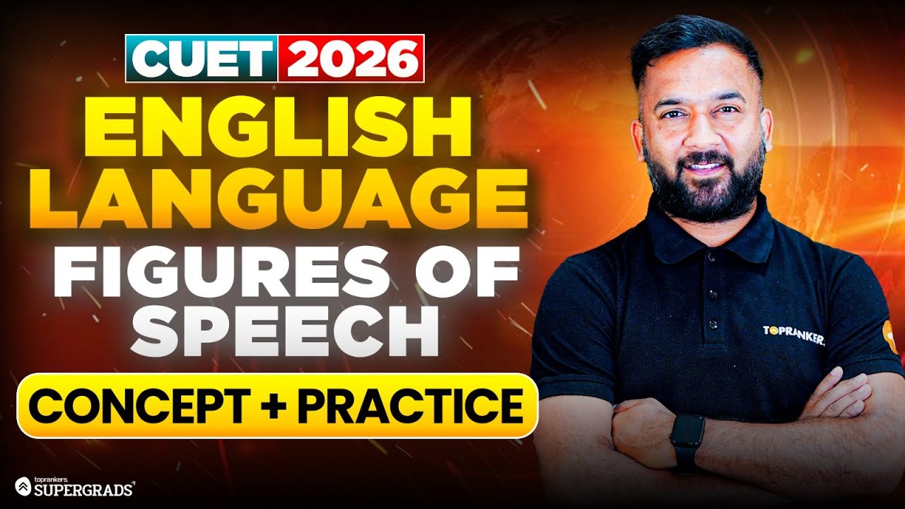 CUET 2026 English Language | Figures of Speech Concept + Practice ...