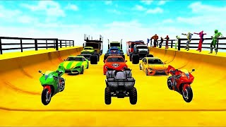 Muscle Car Stunts 2024 - Mega Stunt Ramp Simulator - Android GamePlay #3