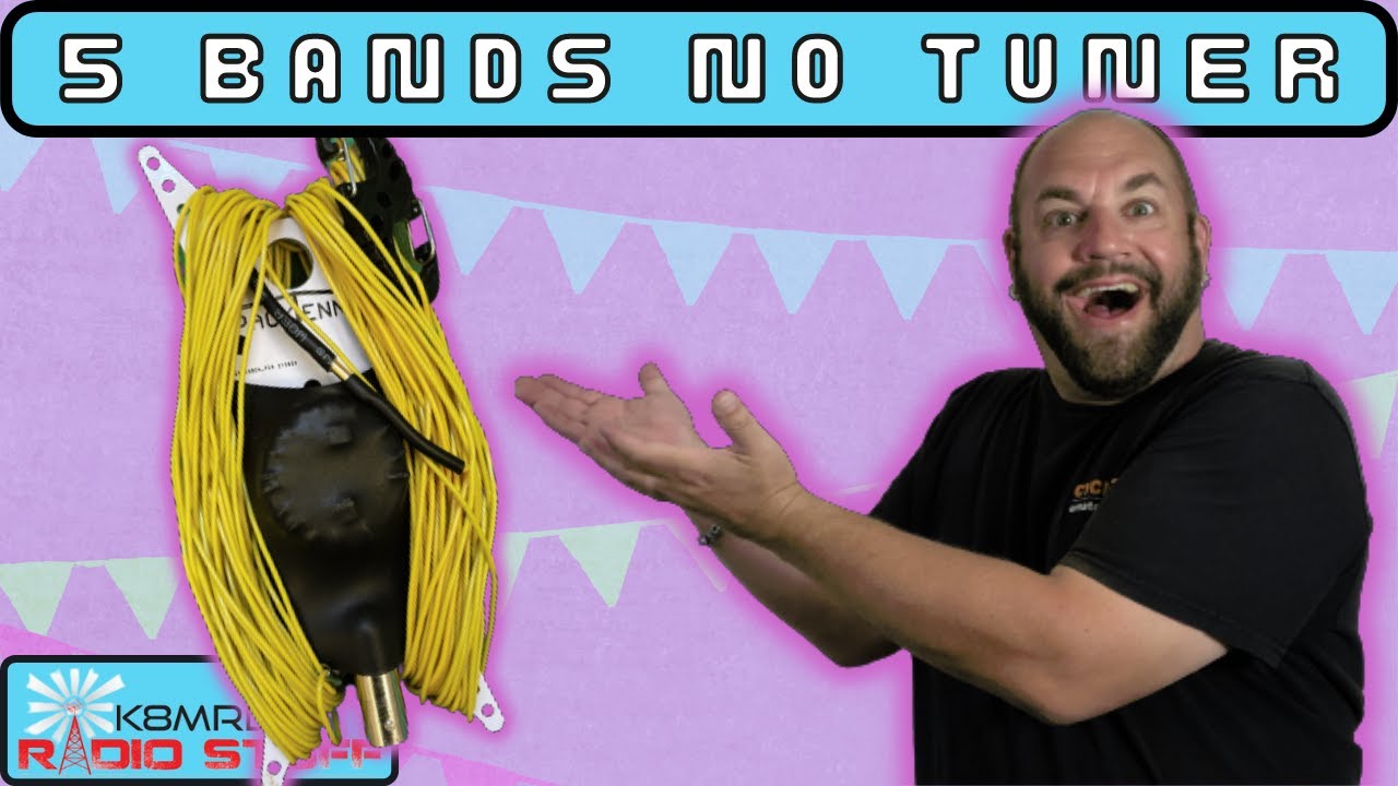 Как сделать связанную полуволновую антенну с торцевым питанием EFHW