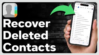 How To Recover Deleted Contacts On iPhone screenshot 5