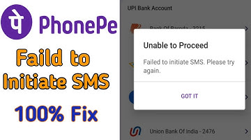 phonepe faild to initiate sms| how to solve failed to initiate sms in phonpe pe| info abhi in 2023