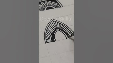 (40) Mandala pattern tutorial