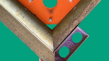 Cách cắt ngàm 90 độ dành cho ống tròn nhanh và đơn giản nhất | Đồ tự chế sáng tạo