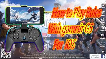 How to connect Gamesir G5 with IOS Rules New update